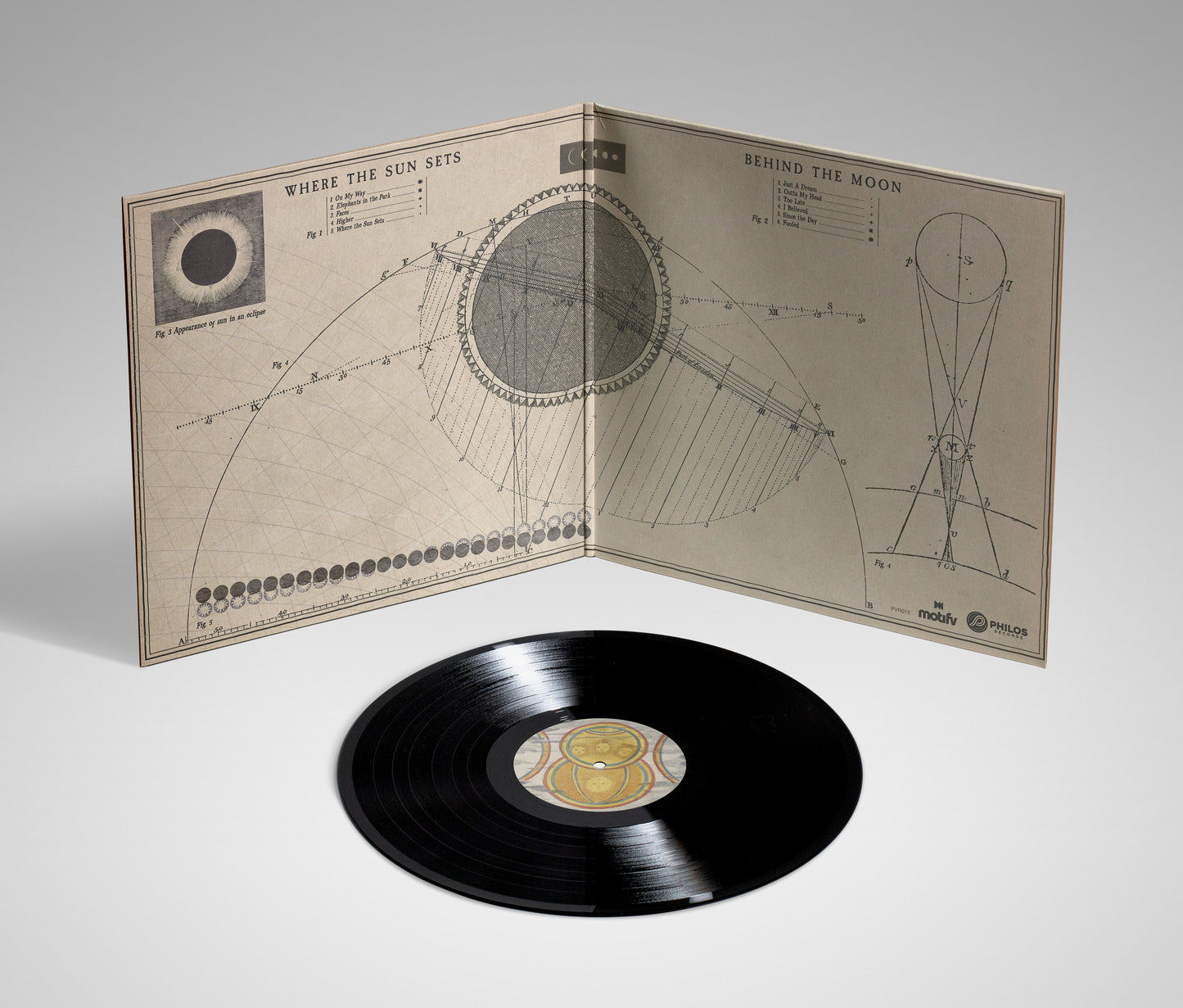 Motifv - Where the Sun Sets/Behind the Moon Vinyl Record
